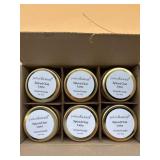 New 6 pack spiced chai latte candles 3OZ each