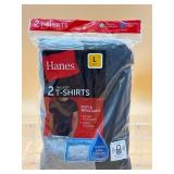 New men s large Hanes tagless tshirts two pack