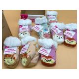 New 8 pairs girls lounge socks 7.5-3.5 size