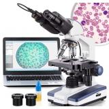 AmScope - 40X-2500X LED Digital Binocular Compound