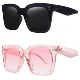Vintage Women Oversized Sunglasses Designer Luxury