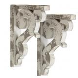American Art Decor Set of 2 Corbel Shelf Brackets