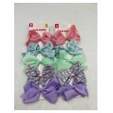 Girls Hair bows assorted colors