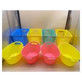 New plastic containers assortment