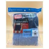 New men s Hanes XL boxer briefs 2-pair