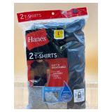 New size large Hanes men s tagless tshirts 2-pack