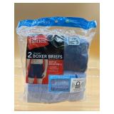 New 2-pack men s XL Hanes boxers