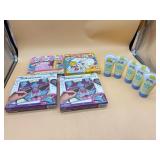 New games, lotion, diamond painting sets