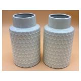 New lot of two vases