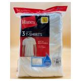 New 3 pack men s large Hanes t-shirts