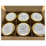 6 count campfire and smores candles