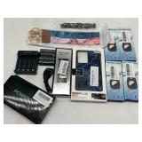 Lot of Electronics Accessories, Includes Rechargea