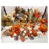 Large Fall Decor Lot