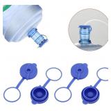 Kokone 5Pcs Water Jug Cap,Silicone Water Bottle Ca