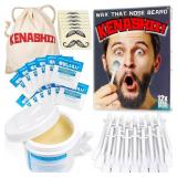 KENASHII Nose Wax Kit | 100 g Wax, 24 Applicators