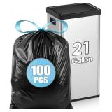 Teivio 21 Gallon 100 Counts Strong Tall Kitchen Dr