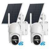 ELYSOO 4G LTE Cellular Security Cameras Outdoor, 2