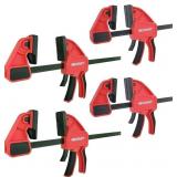 Neocraft 4-Pack Quick Release Bar Clamps for Woodw