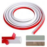 9.8 Ft Flexible Quarter Round Molding, 0.7 x 0.7 i