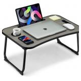 Foldable Lap Desk, Laptop Bed Desk, Portable Lap T
