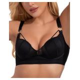 Plus Size Wireless Bras for Women No Underwire Pus
