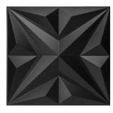 19.7 in. x 19.7 in. 12pk Art3dwallpanels Star Desi