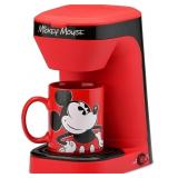 Disney Mickey Mouse 1-Cup Coffee Maker with 12 oz
