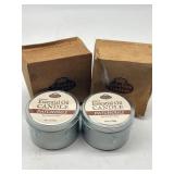 Lot of 2, Fabulous Frannie s Essential Oil Candles