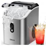 Silonn Nugget Ice Maker Countertop, Pellet Ice Mac