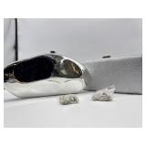 2 Clutch Style Crossbody Purses Silver