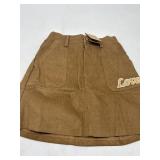 Girls  Size 14Y Courdaroy Skirt with Love Patch De