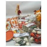 Large Lot of Fall Themed Items!! Include Kitchen S