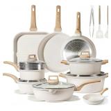 CAROTE 22pcs Pots and Pans Set Nonstick, Cookware