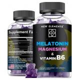 Exp 6/30/2026 New Elements Melatonin Gummies 10mg