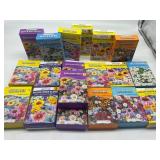 Sell By 2023/2025, Large Lot of Flower Seeds Varie