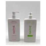 Native Hair Care Conditioner & Native Lotion Lot
