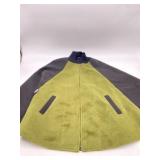 XS Olive/Black Colored Shawl