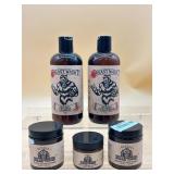 Beast wash shampoo/conditioner and Johnny Slicks h