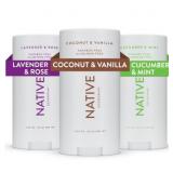 Native Deodorant Contains Naturally Derived Ingred