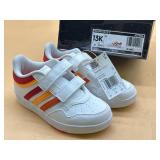 New size 13 kids Adidas hoops shoes
