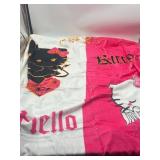 Size 60 x 50 Inches Hello Kitty Theme Plush Throw