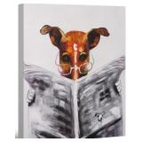 Modern Animal Pop Art - Framed - Jack Russell Terr
