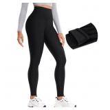 Medium CRZ YOGA Thermal Fleece Lined Leggings Wome