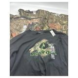 Lot of 4 Size 2XL Men s Mossy Oak Camo Shirts, Inc