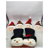Santa & Snowman Pillow Decor
