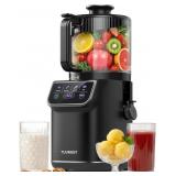 TUUMIIST 3-in-1 Cold Press Juicer Machine, Smart T