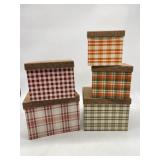 Set of 6 Stackable Boxes