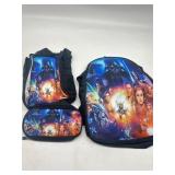 3 PCs Star Wars Theme Bag Set, Includes Small Orga