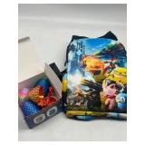 Video Game Theme Backpack for Kids with 4 PCs Drag