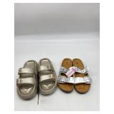 Women s Sandles lot of 2 sizes 9/10 & size 7